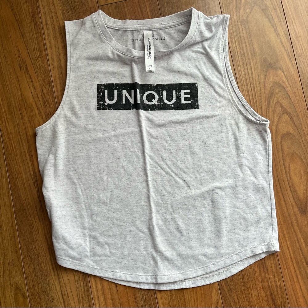 Lorna Jane muscle shirt